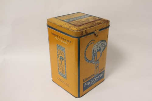 Boîte tôle lithographiée