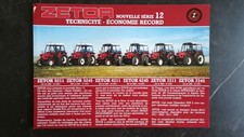 Prospectus tracteur Zetor