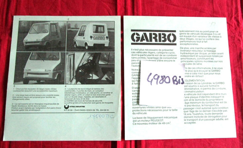 4980 bis prospectus - n°4980, garbo