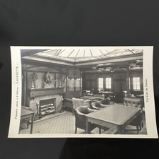 CPA Paquebot LAFAYETTE COMPAGNIE GÉNÉRALE TRANSATLANTIQUE Fumoir POSTCARD