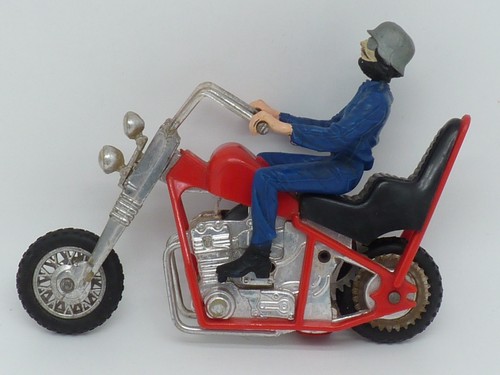 Miniature moto ancienne avec - miniature,