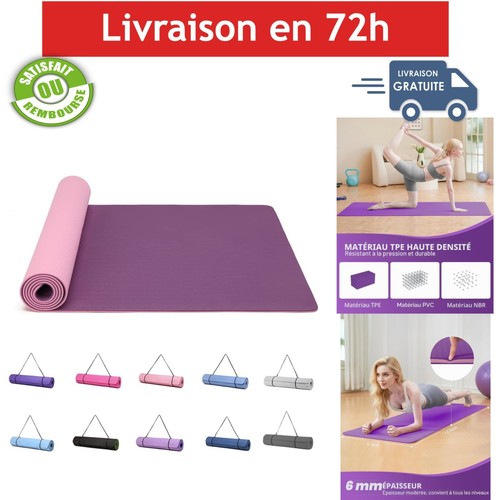 Tapis yoga antidérapant 6 - tapis, de