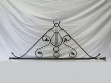 Tête De Lit En Fer Forgé À