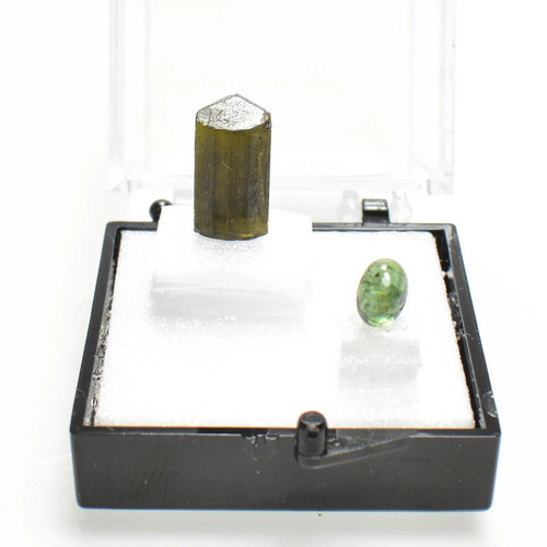 Tourmaline verte duo - verte,