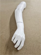 Vintage male ROOTSTEIN Mannequin parts right Arm + Hand Schaufensterpuppe