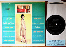 Patsy Cline Greatest Hits EX- 33 Jukebox EP 7" Vinyl -Walking After Midnight