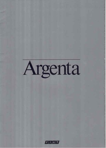 Catalogue brochure fiat - brochure,