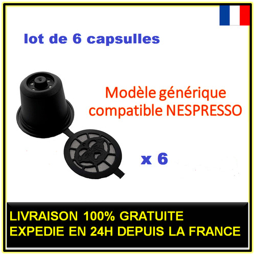 Capsules réutilisables de - 6,