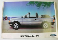 AFFICHE AUTOMOBILE FORD ESCORT