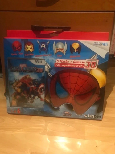 Coffret jeu wii marvel - jeu,