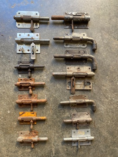 Lot verrous fer pour - verrous,