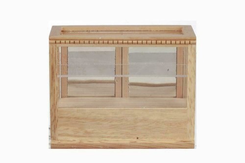 Vitrine magasin chêne - vitrine, de
