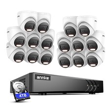 ANNKE 16CH 5MP DVR 2MP Caméra Surveillance Système Sécurité H.265+ Alarme Email