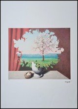 Rene Magritte * plagiarism * 70 x 50 cm * signed lithograph * limited # 48/100