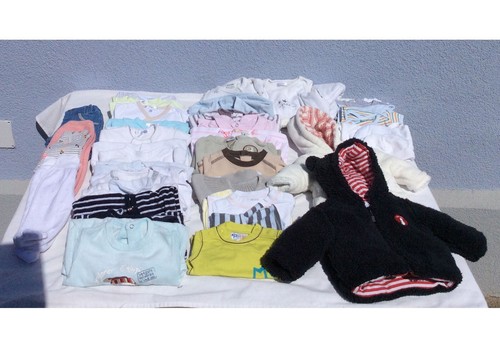 Lot vêtements bébé à 6 - bébé, 0