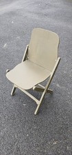 Ww2 Us,chaise Pliante Bois