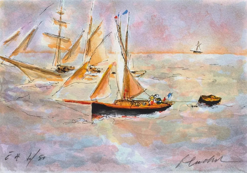 Urbain huchet marine 1990 - marine,