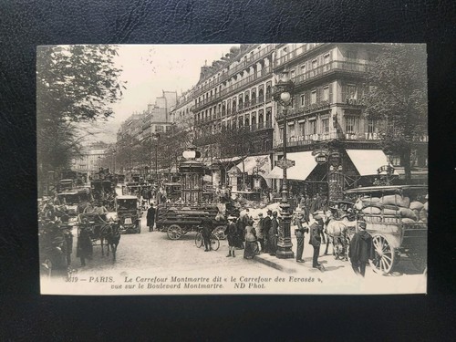 Carte postale paris - postale, carrefour