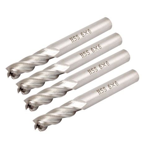 Lot acier rapide - lot, 4 en