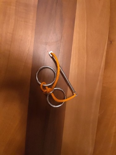 Casse tête métallique bague - casse-tête,