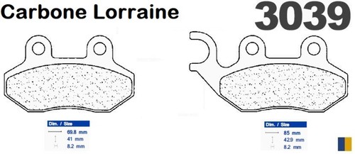Plaquettes carbone lorraine - carbone, de
