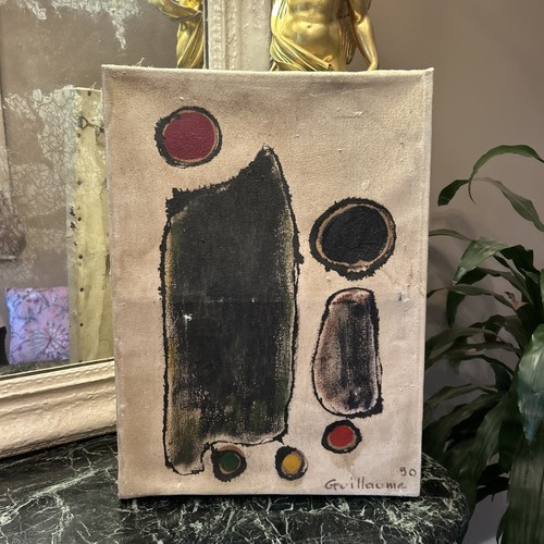 Tableau ancien huile sur - tableau,