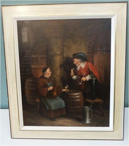 Eberhardt huile sur toile - j.eberhardt, ,