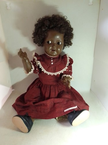 Ancienne poupee africaine - poupee,