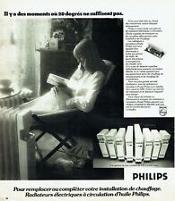 1974 Philips Advertising 089 Electric Radiators Oil Circulation Advertising 089