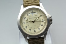 [Presque comme neuve] Montre à quartz pour homme Hamilton Khaki H644510 40...