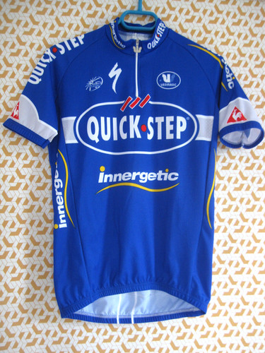 Maillot cycliste quick step - maillot,