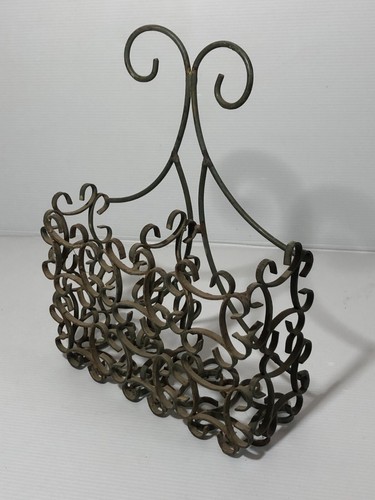 Ancien porte plante métal - porte, en