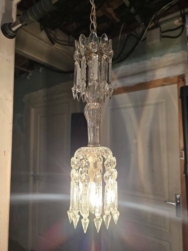 Lustre suspension pampilles - lustre,