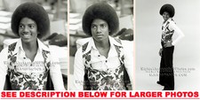 MICHAEL JACKSON 1977 Very Tight Vest 3xRARE8x10 PHOTOS