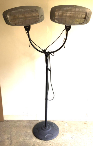 Parasol chauffant double - chauffant, 2500w