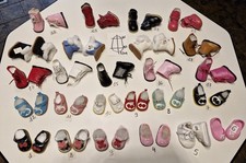 BOTTINES  POUPÉE  7.2 /7.3 CM X 4.3 CM  :WITCHEL  -GEGE - BELLA - BABY AU CHOIX