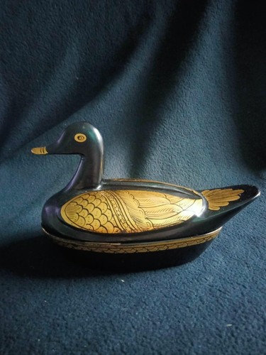 Boîte canard laque - boîte,