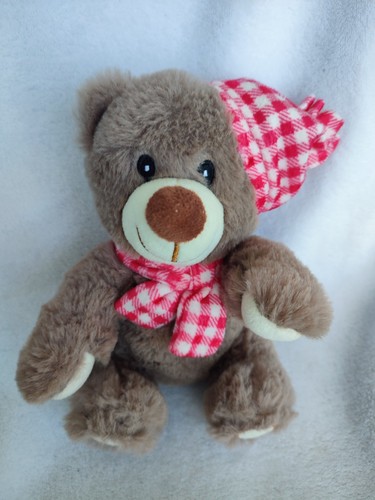 Doudou peluche ours marron - doudou,