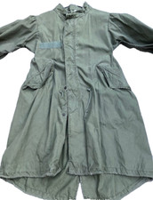 Queue M65 Parka Véritable USA Armée Gi Numéro De Re-Sized Femmes Forme XXXS Vgc