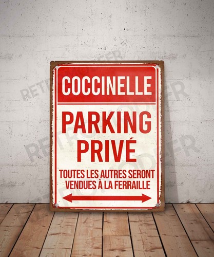Plaque métal vintage - , cox