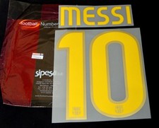 Official Barcelona Messi 10 2008/10 Football Name/Number Set Home Player Size