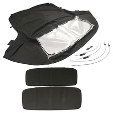 Capote noire avec hublot