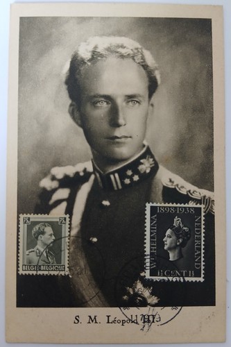 Carte postale leopold - carte,