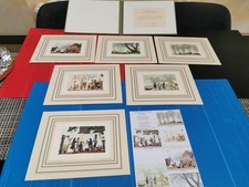 6 bois gravés  Lemarié Fables de La Fontaine  Les Heures Claires. EB MAR  015-8