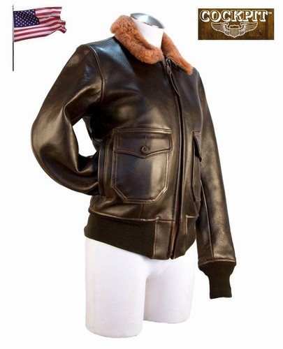 Blouson aviatrice cuir - blouson, g-1