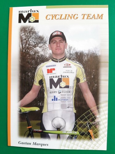 Cyclisme carte cycliste gaetan - cyclisme,