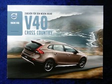 Volvo V40 Cross Country Accessories Brochure 2012, 8 pages