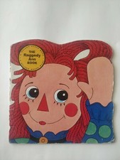 1974 The Raggedy Ann Book A Golden Shape Book
