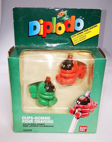 Les diplodos clips gomme - diplodos, clips-gomme