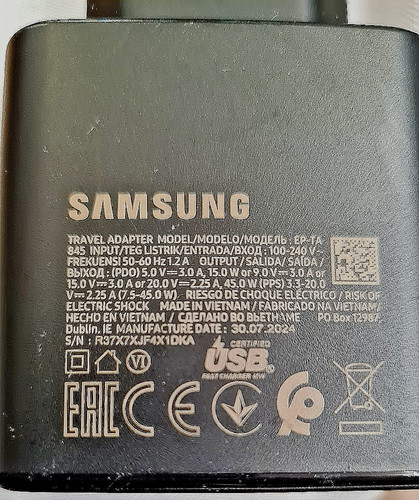 Samsung chargeur usb 45w - chargeur, c